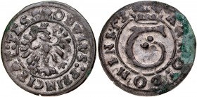 Śląsk, Księstwo Cieszyńskie, Elżbieta Lukrecja 1625-1653, Obol 1653, Cieszyn.