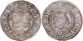 Śląsk, Ks. Nyskie Biskupów Wrocławskich, Jan Turzo 1506-1520, Grosz 1506, Nysa.