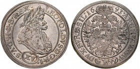 Śląsk, Leopold I 1657-1705, XV krajcarów 1693, Wrocław.