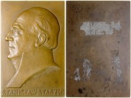 Plakieta autorstwa Aumillera z 1926 roku, poświęcona Stanisławowi Staszicowi.