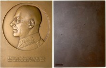 Plakieta autorstwa Aumillera z 1936 roku, poświęcona Edwardowi Śmigłemu Rydzowi.