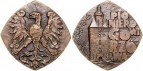 Medal autorstwa Józefa Stasińskiego poświęcony Pionierowi Gorzowa, Opus 1065