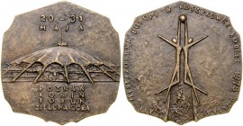 Medal autorstwa Józefa Stasińskiego wydany z okazji Mistrzostw Europy W Koszykówce Kobiet.