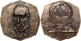 Medal autorstwa Józefa Stasińskiego z 1979 roku poświęcony sesji naukowaj w Romanowie o Józefie Ignacym Kraszewskim.