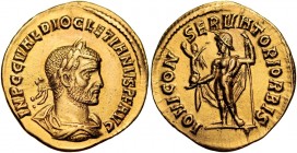 Rzym, Diocletian 294-305, Aureus.