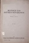 Lederer Ph. Beitraege zur Antiken Muenzkunde, Halle 1925.