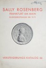 Rosenberg S, Versteigerunskatalog no 66, 10 juni 1929, Frankfurt am M 1929.