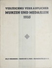 Rosenberg S., Verzeichnis verkaeuflicher Muenzen und Medaillen 1935, Frankfurt am M. 1935