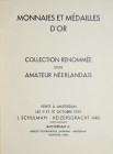 Schulman J., Monnaies et Medailles D'or, 9-10 oct 1933, Amsterdam 1933.