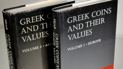 GREEK COINS AND THEIR VALUES (Europe, Asia and Africa). Author: David R. Sear, Edition: 2000. 2 Vols. Weight: 1,70 kg. Almost UNC. Est. 70,00.