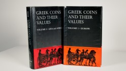 GREEK COINS AND THEIR VALUES (Europe, Asia and Africa). Author: David R. Sear, Edition: 2000. 2 Vols. Weight: 1,70 kg. AU. Est. 70,00.