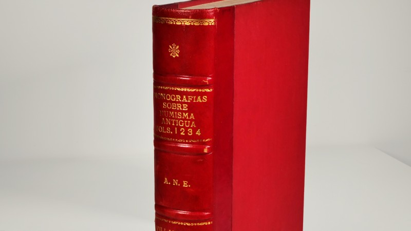MONOGRAFÍAS SOBRE NUMISMA ANTIGUA, VOLS. 1, 2, 3 and 4. Publications of the "Aso...
