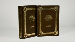 LA MONEDA HISPÁNICA. Author: Antonio Vives y Escudero, Edition: 1992. 2 Vols. Texts and plates + Valuation booklet. B/N. Weight: 1,70 kg. UNC. Est. 50...