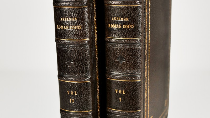 A descriptive catalogue of rare and unedited ROMAN COINS. Author: J.Y. Akerman, ...