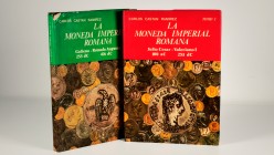 LA MONEDA IMPERIAL ROMANA. Author: Carlos Castán Ramirez, Edition: 1985. 2 Vols. Weight: 1,20 kg. Choice VF/VF. Est. 50,00.