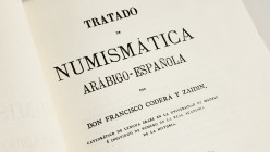 Tratado de NUMISMATICA ARABIGO-ESPAÑOLA. Author: Francisco Codera and Zaidin, Edition: 1985 Facsimil. 54 Pages with many pictures. B/N. Weight: 0,70 k...