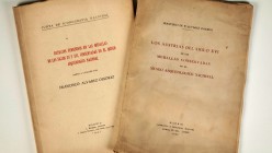 Lot of 2 works by Francisco Álvarez Ossorio. RETRATOS FEMENINOS EN LAS MEDALLAS DE LOS SIGLOS XV Y XVI, CONSERVADAS EN EL MUSEO ARQUEOLÓGICO NACIONAL....