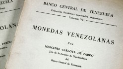 MONEDAS VENEZOLANAS. COLECCIÓN HISTORICO - ECONÓMICA. Vols. I y II. Author: Mercedes Carlota de Prado, Head of the Numismatic Section of the Banco Cen...