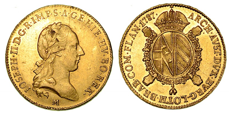 ITALIA. MILANO.   Giuseppe II d'Asburgo-Lorena (1780-1790) - Monetazione di tipo...