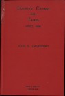 DAVENPORT J. S. - European Crowns and Talers since 1800. London, 1964. pp. 423, con 974 ill. nel testo. ril. ed. sciupata, interno ottimo stato.