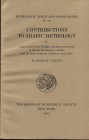 MILES, G. C. - Contribution to arabic metrology II. Numismatic Notes and Monographs No. 150. A.N.S. New York, 1963. pp. 64, tavv. 11. ril. editoriale,...