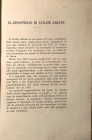 AMBROSOLI S. - Il ripostiglio di Lurate Abbate. Milano, 1888. Estratto da Rivista Italiana di Numismatica, anno I, 1888. pp. 15 - 24, tavv. 1. brossur...