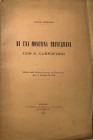 AMBROSOLI S. - Di una monetina trivulziana con S. Carpoforo. Milano, 1888. Estratto da Rivista Italiana di Numismatica, anno I, fascicolo II, 1888. pp...