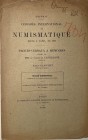 AMBROSOLI S. - Un trait d'union numismatique entre la France et l'Italie. Paris, 1900. Extrait Congrès de Numismatique réuni a Paris en 1900. Société ...