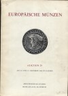 HESS A. – LEU & CO. – n. 29. Luzern, 14 – Oktober, 1965. Europaische munzen. pp. 65, nn. 1200, tavv. 46. Ril. ed. lista prezzi val. buono stato.