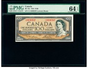 Canada Bank of Canada $100 1954 Pick 82c BC-43c PMG Choice Uncirculated 64 EPQ. 

HID09801242017

© 2020 Heritage Auctions | All Rights Reserved