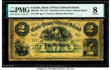 Canada Charlotte Town, PEI- Bank of Prince Edward Island $2 1.1.1872 Pick S1930a Ch.# 600-12-06 PMG Very Good 8. 

HID09801242017

© 2020 Heritage Auc...