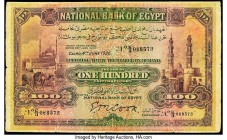 Egypt National Bank of Egypt 100 Pounds 4.6.1936 Pick 17c Very Good. Annotations, repairs and pinholes present on this example.

HID09801242017

© 202...