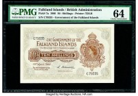 Falkland Islands Government of the Falkland Islands 10 Shillings 10.4.1960 Pick 7a PMG Choice Uncirculated 64. 

HID09801242017

© 2020 Heritage Aucti...