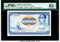 Gambia Central Bank of the Gambia 25 Dalasis ND (1972-83) Pick 7b PMG Gem Uncirculated 65 EPQ. 

HID09801242017

© 2020 Heritage Auctions | All Rights...
