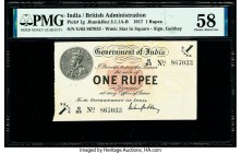 India Government of India 1 Rupee 1917 Pick 1g Jhun3.1.1A-B PMG Choice About Unc 58. Stains.

HID09801242017

© 2020 Heritage Auctions | All Rights Re...