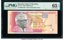 Mauritius Bank of Mauritius 2000 Rupees 1999 Pick 55 PMG Gem Uncirculated 65 EPQ. 

HID09801242017

© 2020 Heritage Auctions | All Rights Reserved