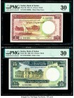 Sudan Bank of Sudan 5; 10 Pounds 1965; 1966 Pick 9b; 10b Two Examples PMG Very Fine 30 (2). Tape repair is mentioned for Pick 10b.

HID09801242017

© ...