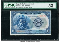 Yugoslavia National Bank 10 Dinara 1.11.1920 Pick 21a PMG About Uncirculated 53. 

HID09801242017

© 2020 Heritage Auctions | All Rights Reserved