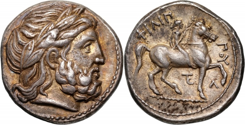 Greece, Macedonia, Philip II 359-336 BC, Tetradrachm, Amphipolis Weight 14,16 g,...