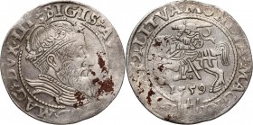 Zygmunt II August, grosz na stopę litewską 1559, Wilno