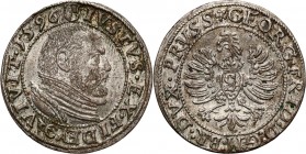 Prusy Książęce, Jerzy Fryderyk von Ansbach, grosz 1596, Królewiec