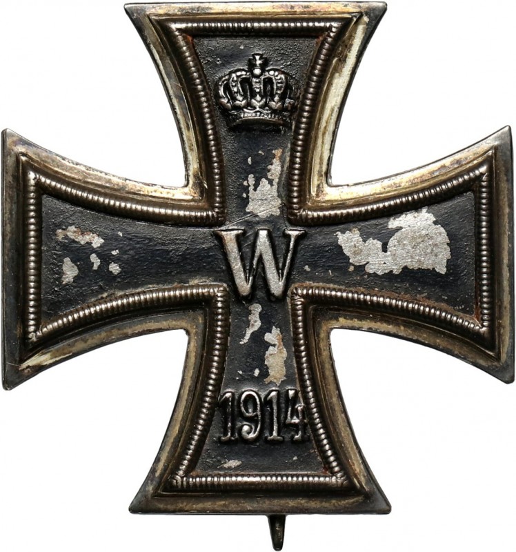 Germany, Reich, Iron Cross 1st class 1914, signed (Eisernes Kreuz 1. Klasse 1914...