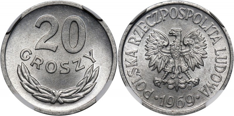 PRL, 20 groszy 1969 Bardzo ładnie zachowane.
Reference: Parchimowicz 208i
Grad...