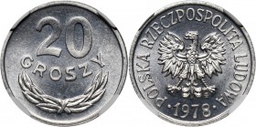 PRL, 20 groszy 1978