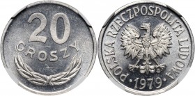 PRL, 20 groszy 1979, PROOFLIKE