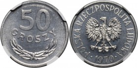 PRL, 50 groszy 1970, PROOFLIKE MAX