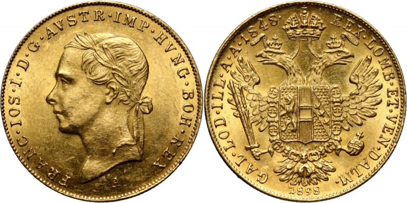 Austria, Franz Joseph I, Ducat 1848-1898, Vienna Gold 3,48 g.&nbsp; On the 50th ...