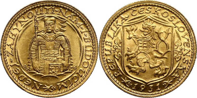 Czechoslovakia, Ducat 1931 Gold 3,48 g.
 Złoto 3,48 g.
Reference: Friedberg 2...