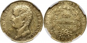 France, Napoleon I, 20 Francs AN XI A, Paris