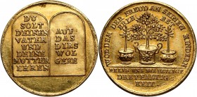 Germany, Hamburg, 18th century, gold medal (ducat)
